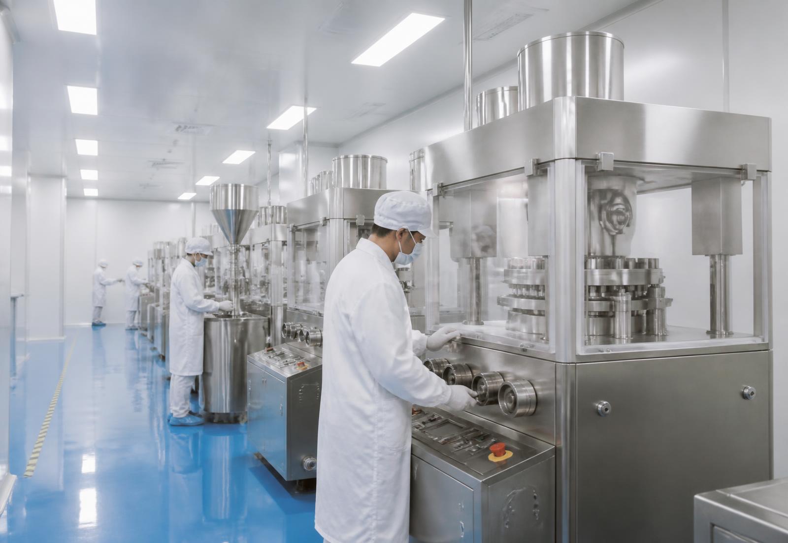 Sapson Pharma tablet manufacturing clean room